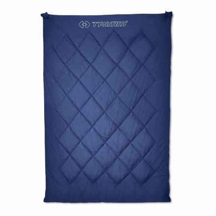 Спальный мешок Trimm TWIN, синий, 195 R, 51022