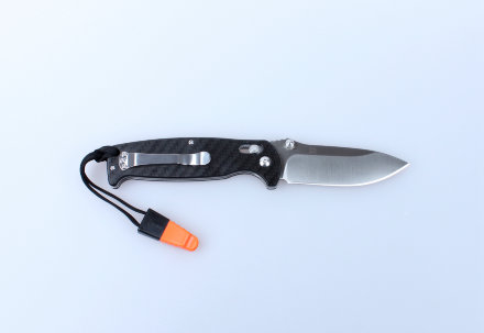 Нож Ganzo G7411-WS карбон, G7411-CF-WS