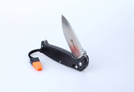 Нож Ganzo G7411-WS карбон, G7411-CF-WS