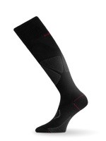 Носки Lasting SWL 903, wool+polyamide, черный, размер S, SWL903-S