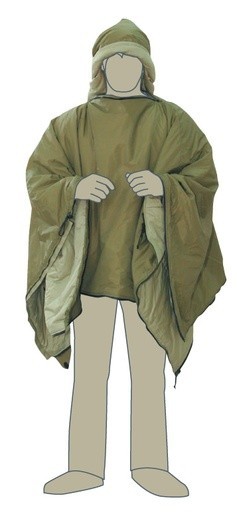 Уцененный товар Мешок спальный Tengu Mark 23SB flecktarn, 7201.1021(Порван чехол)