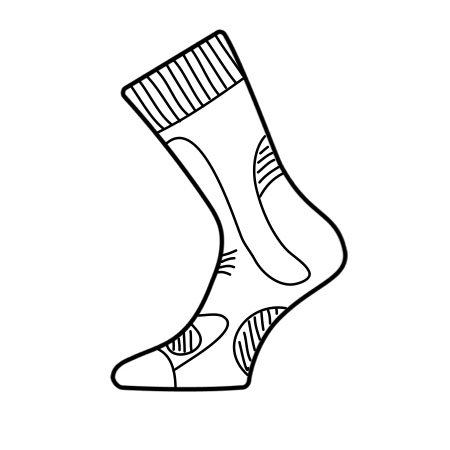 Носки Lasting TRP 598, wool+polypropylene, синий