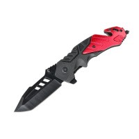 Нож складной Ganzo G629-RD черный/красный (Не родная упаковка)