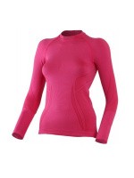 Футболка  женская Arna/ дл. рукав/ синтетика 180/ розовая