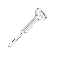 Нож-брелок складной Sanrenmu 4113SUX-SB серый