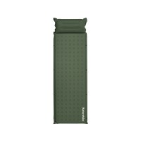 Коврик Naturehike CNK2550WS025 D Series 6см с подушкой R4.9 самонадувной туристический зеленый