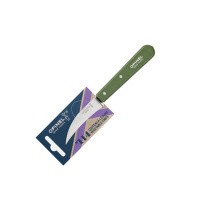Нож столовый Opinel №114, деревянная рукоять, блистер, нержавеющая сталь, темно-зеленый 003130