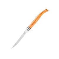 Нож филейный Opinel №15, нержавеющая сталь, рукоять оливковое дерево