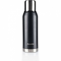 Уцененный товар Термос Naturehike Q-9H NH19SJ010 1000ml черный, 6927595740248(Поврежденная упаковка была заменена на обычную картонную)