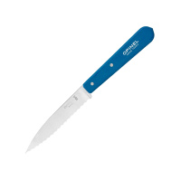 Нож столовый Opinel №113, деревянная рукоять, блистер, нержавеющая сталь, синий