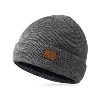 Водонепроницаемая шапка Dexshell Watch Beanie 2.0 серый S/M (56-58 см)