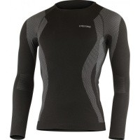 Футболка  мужская MAXI / дл. рукав/ синтетика/ черный