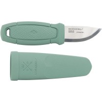 Нож Morakniv Eldris LightDuty, нержавеющая сталь, цвет мятный, с ножнами, 13855