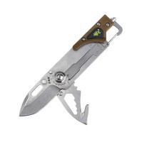 Многофункциональный нож Sanrenmu 6050LUF-PV-T4 коричневый