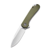 Уцененный товар Складной нож CIVIVI Elementum D2 Steel Satin Finished Handle G10 Green(Вскрытаяупаковка)