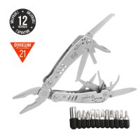 Мультитул Ganzo G301 (21 в 1) серебристый