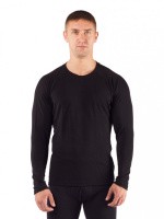 Футболка  мужская Rosta/ дл. рукав/ шерсть 220/ черный