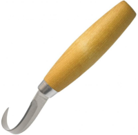 Нож Morakniv Hook Knife 164 Right Hand ложкорез, нержавеющая сталь, рукоять из березы, 13443
