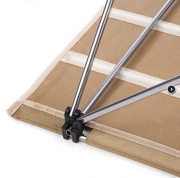 Стол Naturehike NH20JJ020 легкий складной L хаки, 6927595763438