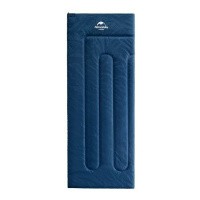 Мешок спальный  конверта Naturehike  H150 NH19S015-D модернизированный хлопковый темно-синий, 6927595737620