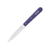 Нож столовый Opinel №113, деревянная рукоять, блистер, нержавеющая сталь, фиолетовый