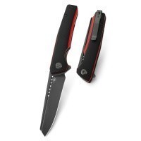 Нож Bestech Slyther сталь 14C28N, рукоять G10 черно-красная