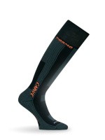 Носки Lasting SKG 808, acryl+polypropylene, серые с черной вставкой