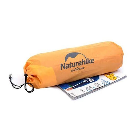 Палатка сверхлегкая  Naturehike Сloud up 1 NH18T010-T одноместная с ковриком, оранжевая, 6927595730546