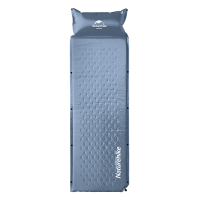 Коврик для сна Naturehike NH15Q002-D с подушкой голубой, 6927595782583
