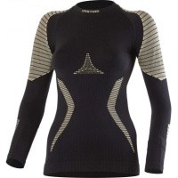 Футболка женская WERELA/ дл. рукав/ Шерсть / черная/ S-M, WERELA9070S-M