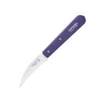 Нож столовый Opinel №114, деревянная рукоять, блистер, нержавеющая сталь, фиолетовый