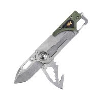 Многофункциональный нож Sanrenmu 6050LUF-PP-T4 зеленый