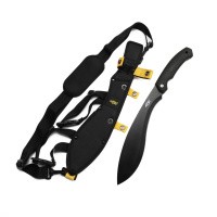 Уцененный товар Мачете Firebird F804 желто-черный (на чехле сломана  клепка-застежка)