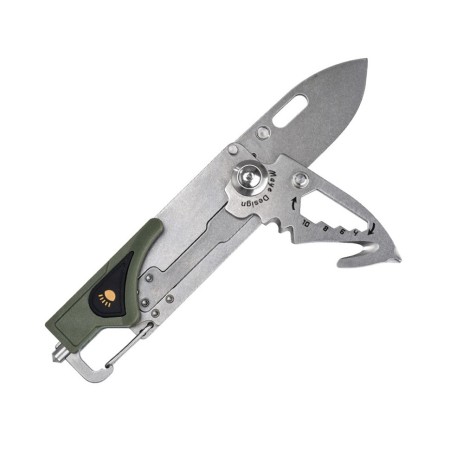 Многофункциональный нож Sanrenmu 6050LUF-PP-T4 зеленый