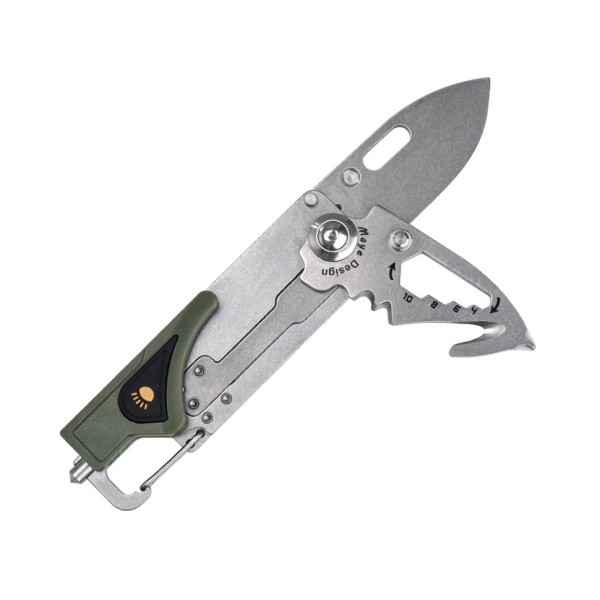 Многофункциональный нож Sanrenmu 6050LUF-PP-T4 зеленый