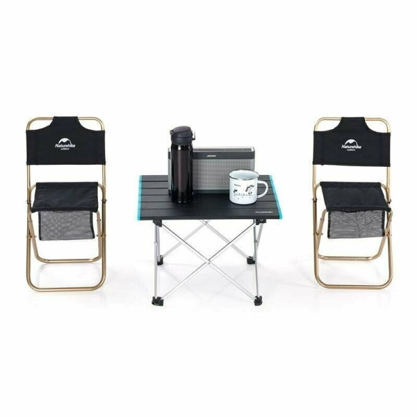 Стол NaturehikeFT08 NH19Z008-Z  складной  L черный, 6927595750773