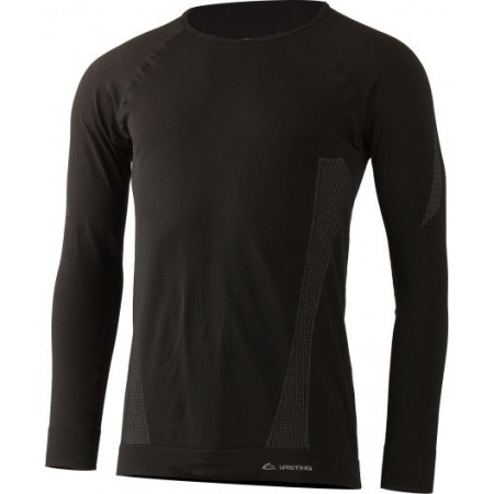 Футболка  мужская MAL/ дл. рукав/ синтетика/ черный