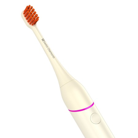 Звуковая зубная тревел-щетка Swiss Diamond SD-STB33802BG (3 режима, цвет бежевый)