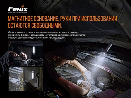 Фонарь Fenix индустриальный WT16R 300 люмен (Вскрытая, поврежденная упаковка)