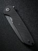 Складной нож SENCUT Kyril 9Cr18MoV Steel Black Stonewashed Handle G10 Black