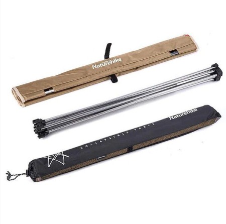 Стол Naturehike NH20JJ020 легкий складной L хаки, 6927595763438