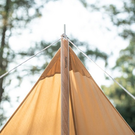 Стойка для тента Naturehike NH20PJ040 алюминиевый сплав 2.4 м, 4 секции, цвет дерево, 6927595782545