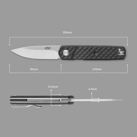 Нож складной Firebird FH927-BK черный