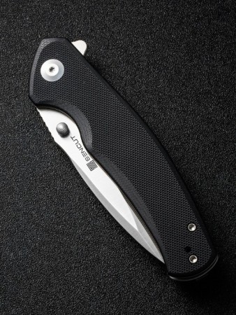 Складной нож SENCUT Slashkin D2 Steel Satin Finished Handle G10 Black