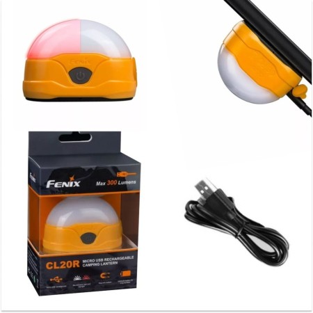 Фонарь Fenix CL20Ror желтый