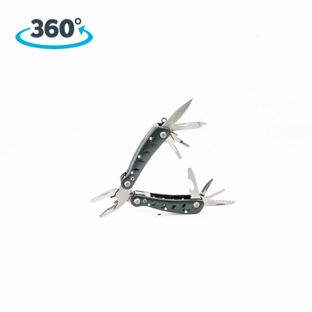 Мультитул Ganzo G2019S (10 в 1) серебристый мини