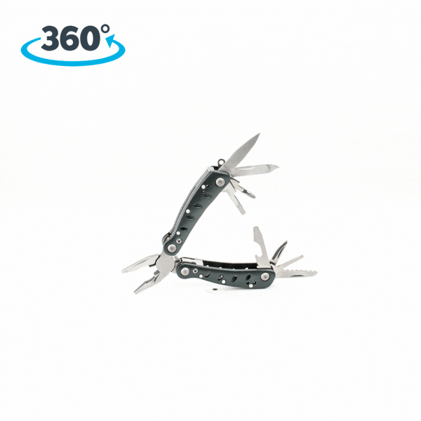 Мультитул Ganzo G2019S (10 в 1) серебристый мини