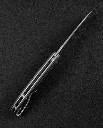 Складной нож SENCUT San Angelo 9Cr18MoV Steel Satin Finished Handle G10 Black