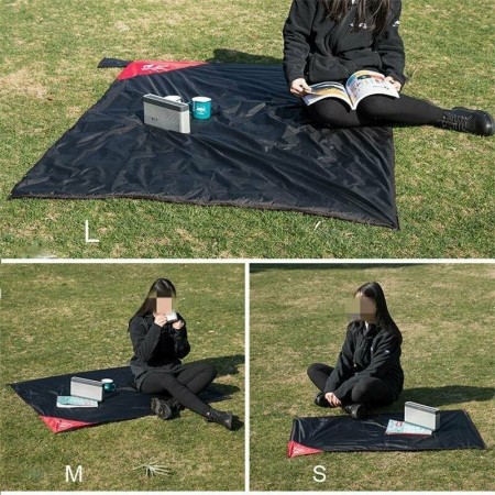 Коврик Naturehike NH17D050-B легкий L（145*200）черный, 6927595724651