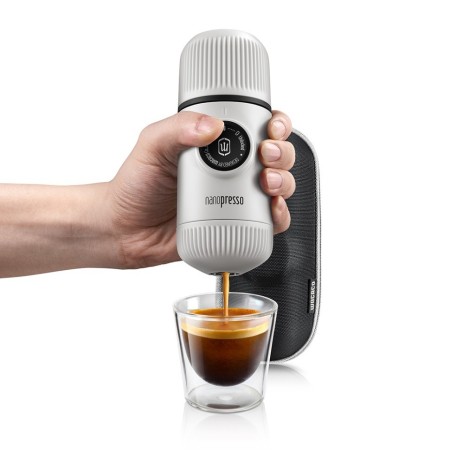 Кофеварка ручная WACACO Nanopresso Elements Chill white, WCCCHWH
